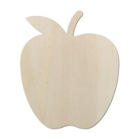 Kleenes Traumhandel Apfel aus Holz – Obst - Ideal...