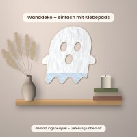 Halloween Geist aus Holz zum Bemalen, Pappelsperrholz 4 mm
