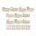 Platzkarten aus Holz mit Steckfuß – Hochzeit, 10er-Set, Pappelsperrholz 4 mm