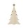 Steck-Tannenbaum aus Holz zum Aufstellen – 15, 25 oder 35 cm, Pappelsperrholz 4 mm