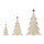 Steck-Tannenbaum aus Holz zum Aufstellen – 15, 25 oder 35 cm, Pappelsperrholz 4 mm