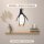 Pinguin aus Holz zum Bemalen – Winter-Waldtiere, Pappelsperrholz 4 mm