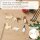 Winter-Waldtiere Mix-Set aus Holz zum Bemalen – 6 Tiere, Pappelsperrholz 4 mm