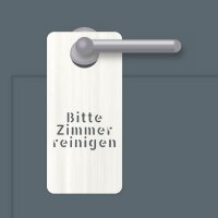 Türhänger aus Holz „Hotel-Klassiker“ zum Bemalen – 4er-Set oder einzeln, Pappelsperrholz 4 mm