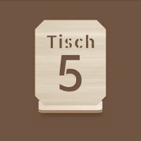 Tischnummern aus Holz zum Aufstellen – Aufsteller mit Steckfuß, 10er-Set oder einzeln, Pappelsperrholz 4 mm