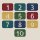 Zimmernummernschild aus Holz im Retro-Hotelstil – Nummer 1–10, 10er-Set, Pappelsperrholz 4 mm