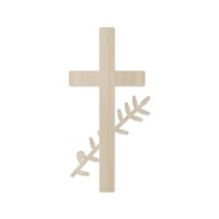 Holzkreuz mit Olivenzweig zum Bemalen – 20, 30 und...