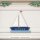 Segelboot mit zwei Segeln aus Holz zum Bemalen – 3er-Set 10 cm oder einzeln 20 / 30 / 45 cm, Pappelsperrholz 4 mm