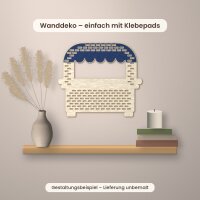 Strandkorb aus Holz zum Bemalen – 3er-Set 10 cm oder einzeln 20 / 30 / 45 cm, Pappelsperrholz 4 mm