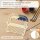 Strandkorb aus Holz zum Bemalen – 3er-Set 10 cm oder einzeln 20 / 30 / 45 cm, Pappelsperrholz 4 mm