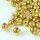 Glöckchen mit Öse 17x13 mm – 100 Stück, Metall, goldfarben