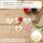 Hängeherzen aus Holz zum Bemalen – 6er-Set, 6 cm, Pappelsperrholz 4 mm