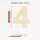 Holzzahl 4 zum Bemalen – Typ 1, 7,5 cm hoch, Pappelsperrholz 4 mm