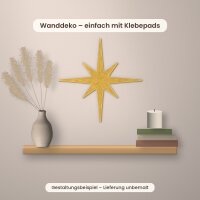 Polarstern Typ 2 aus Holz zum Bemalen, 20, 30 oder 45 cm, Pappelsperrholz 4 mm
