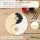 Yin und Yang zweiteilig aus Holz zum Bemalen – 2 Hälften, 3er-Set 10 cm oder einzeln Ø 20 / 30 / 45 cm, Pappelsperrholz 4 mm