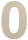Holzzahl 0 zum Bemalen – Typ 1, 20 cm hoch, Pappelsperrholz 4 mm