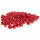 Glöckchen mit Öse 17x13 mm – 100 Stück, Metall, metallic-rot