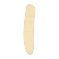 Holzzahl 1 zum Bemalen – Typ 3, 10 cm hoch, 4 mm stark