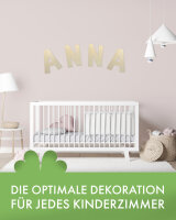 Holzbuchstaben & Holzzahlen zum Bemalen – Typ 2, Höhe wählbar 7,5–60 cm